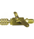 Yellow valve M1/4" x F1/4"- GALAXAIR - SA-14M14F-Y