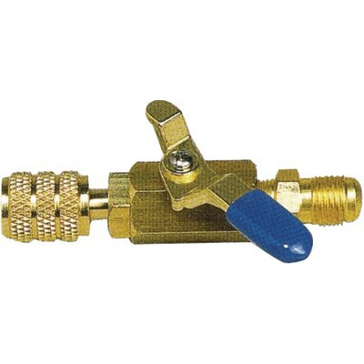 Blue valve M1/4" x F1/4"- GALAXAIR - SA-14M14F-B