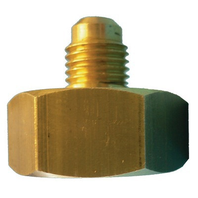 Set of 5 bottle fittings 21.7 mm x M 1/4" flare- GALAXAIR - RB-2114/5  - (X5)