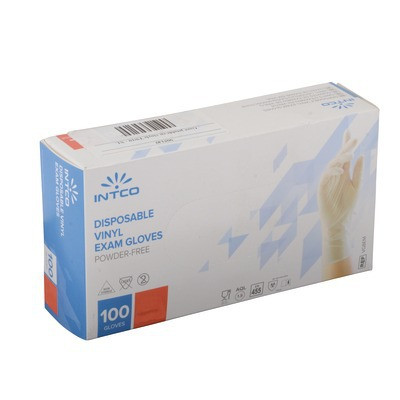 Disposable vinyl glove size 7/8 - M- DIFF - 905148  - (X100)