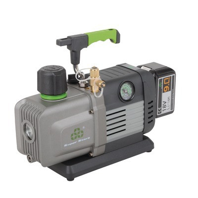 Pompe à vide 2 étages R32 127l/min batte- SUPER STARS - ST-4BMC