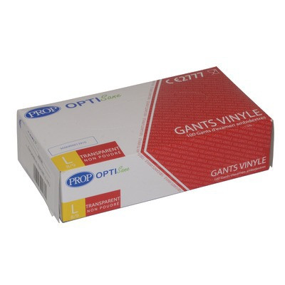 Hygiene product vinyl gloves ( size 8/9- DIFF - 905190