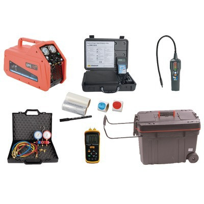 Pack capacité R32 manifold aiguille- GALAXAIR - PACK R32