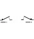 Barre antipanique serrure droite- DIFF - 907025