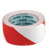 Cinta Adhesiva Marcado rojo/blanco (50mm x 33m)- DIFF - 907124