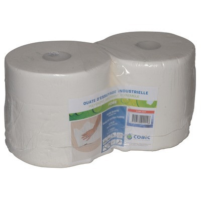 Set of two 1000 sheet paper rolls- COBIC - 909047  - (X2)