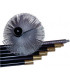 Kit deshollinador acero- DIFF - 909900