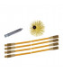 Kit ramonage 6m hérisson rilsan Ø125- DIFF - 909916