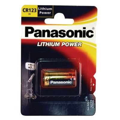 Pile lithium type CR123A 3V- DIFF - 920022