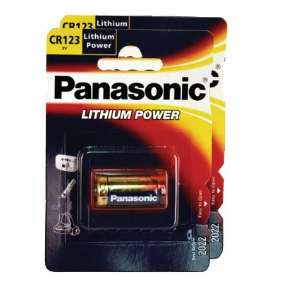 CR123A 3V lithium battery- DIFF - 920034  - (X2)