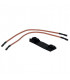 Cable d'allumage lg.280mm (2x)- DE DIETRICH CHAPPEE - 97955556  - (X2)