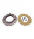 Bride fixation bruleur + joint- DE DIETRICH CHAPPEE - 97955607