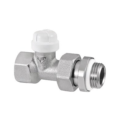Straight radiator valve Jet-Line 1/2 RFS (built-in seal on connector)- RBM - 1540400