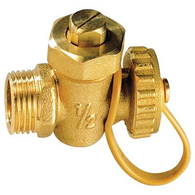 Válvula de vaciado de bola oscura M3/8"- DIFF - 98108