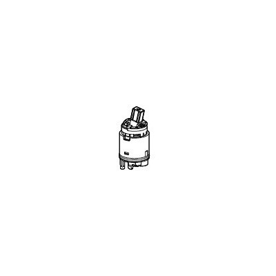 R-44 PLUS cartridge kit, includes key and 2 nuts- ROCA - A525081303