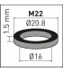 Joint d'aérateur M22- NEOPERL - 78136096  - (X10)