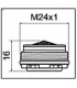 Aérateur STD/M24X1 CACHÉ CASCADE®  SLC® PCA®- NEOPERL - 70584798