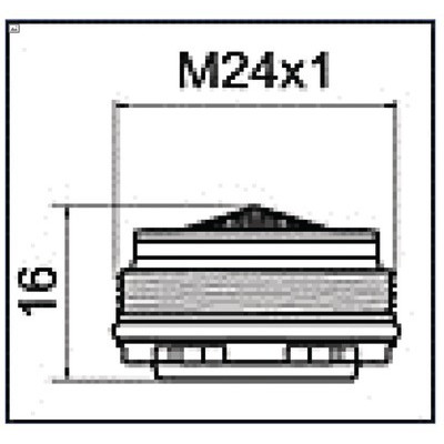 CACHÉ CASCADE SLC PCA aerator STD/M24X1- NEOPERL - 70584798