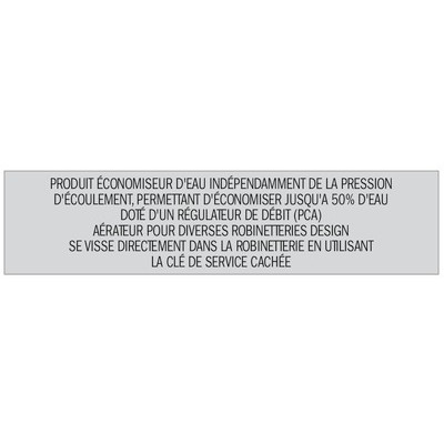 Aérateur TJ/M18.5X1 CACHÉ HONEYCOMB PCA®- NEOPERL - 70612098