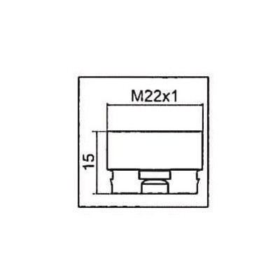 Adapter for CLINIC SNAP M22x1 aerator- NEOPERL - 1437190