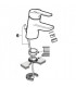 Kit tirette de vidage LOGICA/AMURA- ROCA - AG0003600R