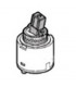 Kit cartouche R33 o   nut- ROCA - A525005007-AG0141207R