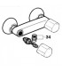 Kit tête/lavabo MOAI encastré- ROCA - A525021403-523786407