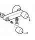 Kit index bleu/rouge NIAGARA-N- ROCA - AG0058307R  - (X4)