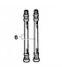 Kit poignée bouton BRAVA GANTE- ROCA - AG0046000R-523541000