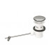 Pop-up drain for washbasin, stainless steel cover- NICOLL - 0201005