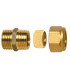 Raccord à bague droit M3/8" x tube 12mm- DIFF - 99128  - (X10)