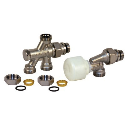Corps thermostatisable 4 voies R436TG 1/2"X16- GIACOMINI - R436X062