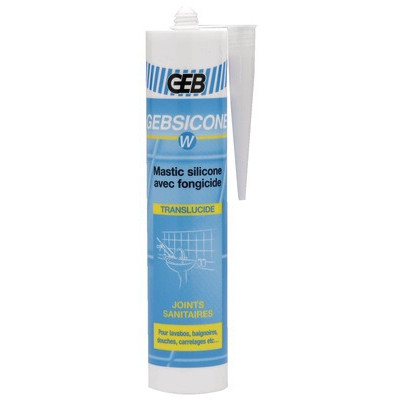 Sellador de silicona sanitario translúcido- GEB - 893251