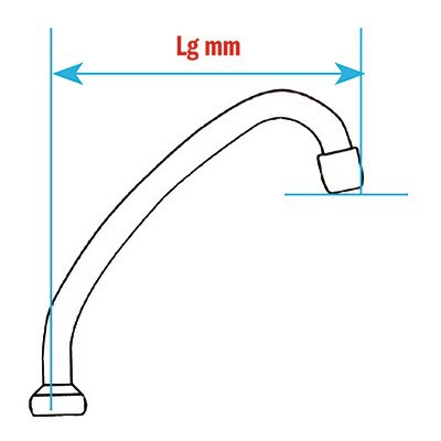 Racor y cuello de cisne- DIFF - 99674  - (X10)