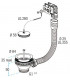 Stoneware sink waste plug- NICOLL - 0204601