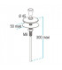 Tirette lavabo ou bidet L213- NICOLL - 0201004