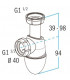 Sink drain BM552- NICOLL - 0224286