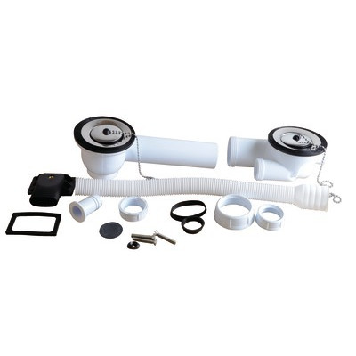 Waste plug and plastic waste outlet- NICOLL - 0204310