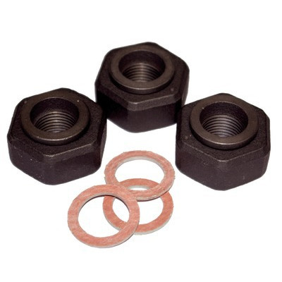 Conexión 1/2" de fundición negra para tubo DN15- SIEMENS - ALG153