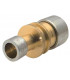 Straight brass connector. LOKRING 16/12,7 NR Ms 50- VULKAN LOKRING - L13001703  - (X4)