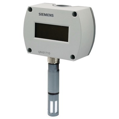 Sonde combinée ambiante 0...10Vcc LCD 0...100% -40...70°C- SIEMENS - QFA3160D