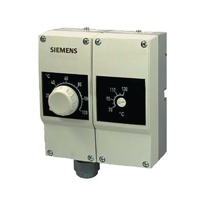 Acuastato en caja con sonda de inmersión doble- SIEMENS - RAZ-TW.1000P-J