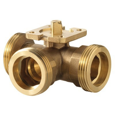 Threaded ball valve 3V M1-1/4"- SIEMENS - VBG61.32-16