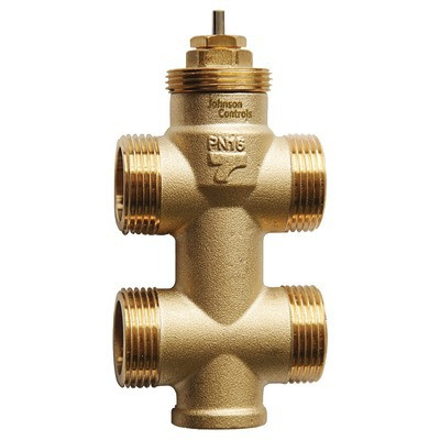 3-Way terminal unit control valve with bypass- JOHNSON CONTROLS - VG3410ES