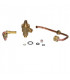 Disconnector + gasket + pipe- DE DIETRICH CHAPPEE - 711486700
