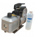 Pompe à vide 2 étages R32 198l/min 25µ électrovanne- GALAXAIR - 2-VP-198-EV-R32