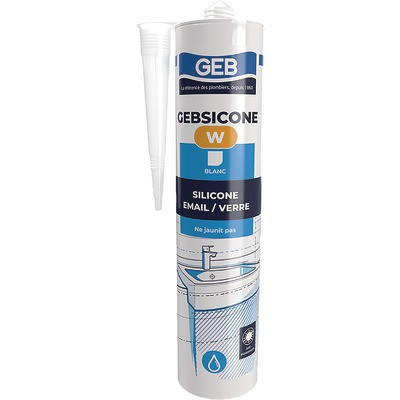 Sellador de silicona Sanitario Blanco- GEB - 893150