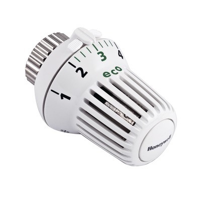 Tête thermostatique Thera-3 blanche avec point zéro- HONEYWELL HOME - T6001W0