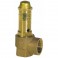 Domestic hot water safety valve bronze body FF 15x21 15x21 10 bar - GOETZE : 651MWIK-15-F/F-15/15 10B