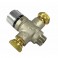 Thermostatic mixing valve 3/4 MF rotating nuts - DIFF